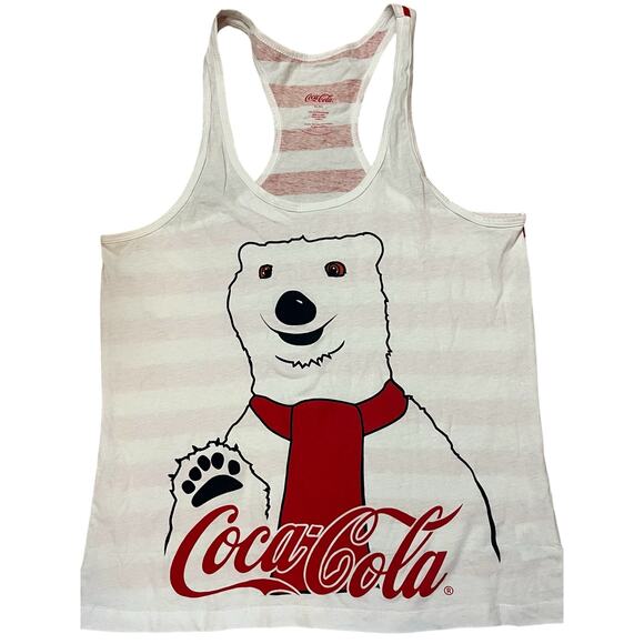 Lot Of 2 Vtg COCA COLA Tank Tops Sz XL Sleeveless NWT - Picture 2 of 12